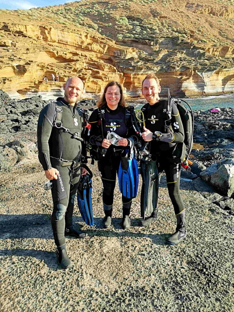 Nurkowanie na Teneryfie - pierwsze nurkowanie na Teneryfie - Try Dive -DIVE LOVERS TENERIFE